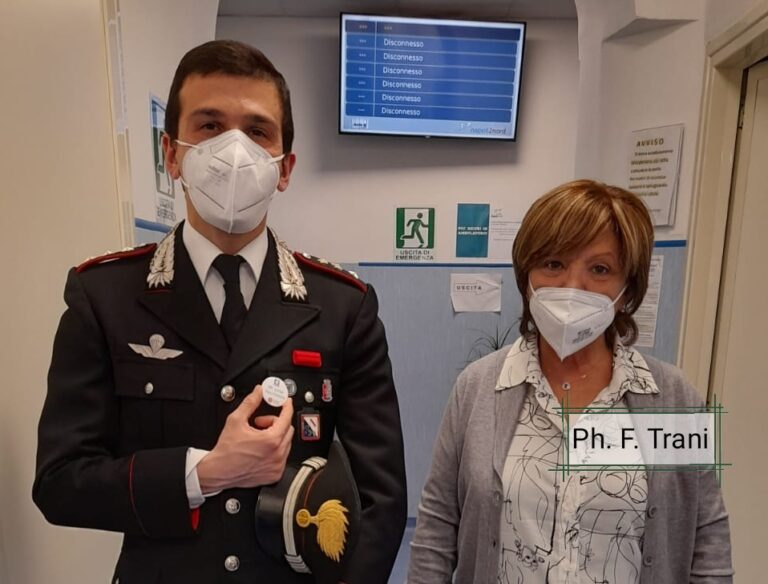 AL VIA ANCHE SULL’ISOLA LA VACCINAZIONE PER LE FORZE DELL’ORDINE