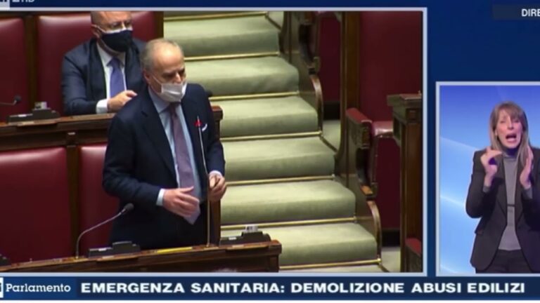 L’ONOREVOLE CARLO SARRO: “STIAMO LAVORANDO AFFINCHE’ PER LA PANDEMIA SI FERMINO IMMEDIATAMENTE GLI ABBATTIMENTI DELLE CASE DI NECESSITA’”