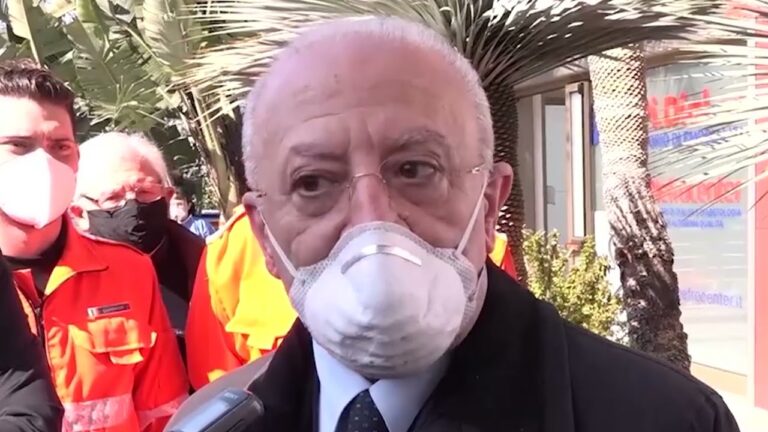 I SINDACI DA DE LUCA: DOPO PASQUA VACCINAZIONE DI MASSA PER IL COMPARTO TURISTICO, NULLA DI FATTO PER GLI ABBATTIMENTI