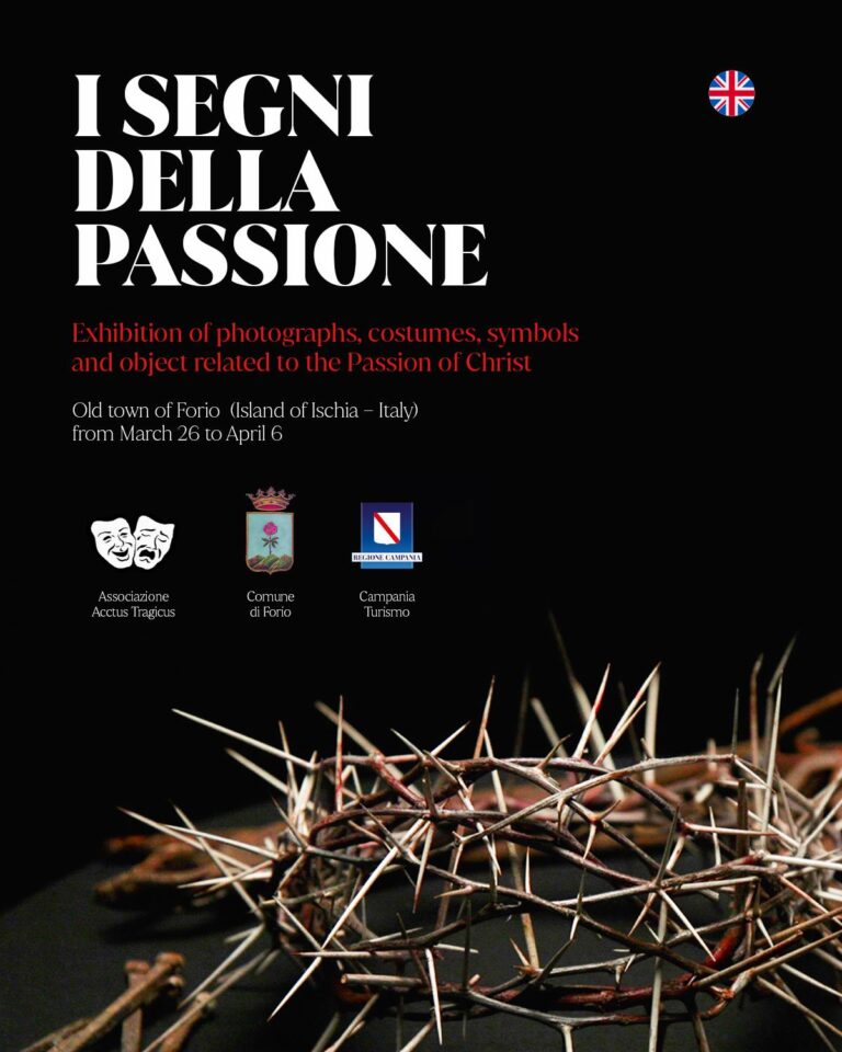 SPECIALE “I SEGNI DELLA PASSIONE” – LA MOSTRA. QUESTA SERA ALLE ORE 21:30 FORIO TORNERA’, VIRTUALMENTE, AD ESSERE GERUSALEMME.
