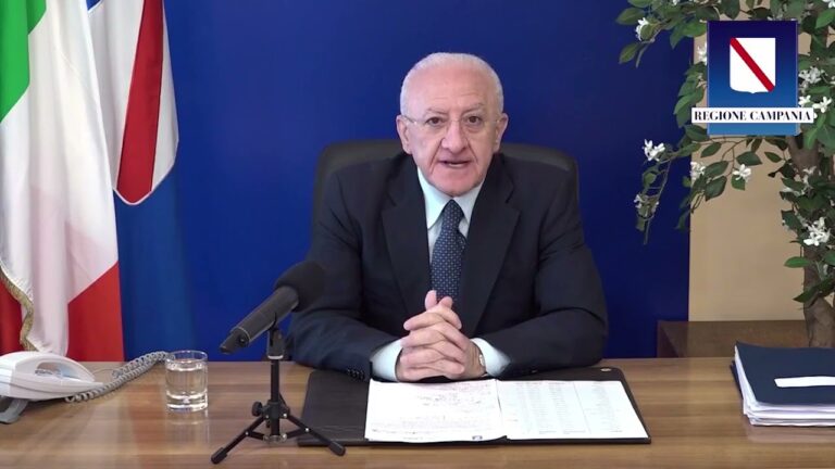 DE LUCA IN DIRETTA FACEBOOK: “L’IDEA DI VACCINARE LE ISOLE APPROVATA ANCHE DAL GOVERNO. LA CAMPANIA REGIONE CHE RICEVE MENO DOSI, SU ASTRAZENECA PROBLEMI IN POCHI CASI”