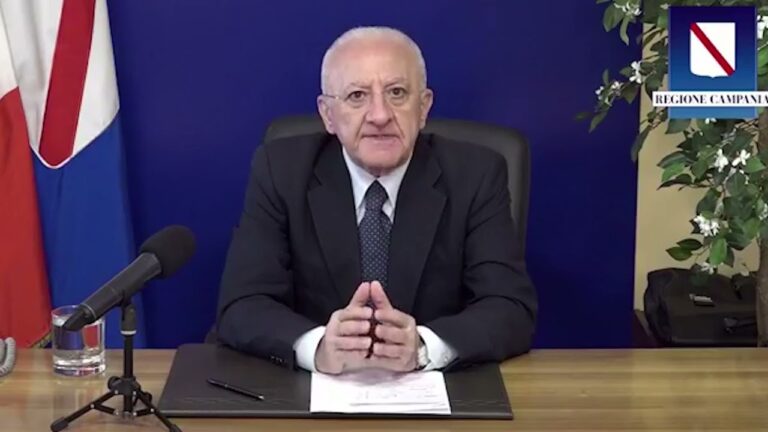 “STIAMO PORTANDO AVANTI UNA CAMPAGNA DI VACCINAZIONE STRAORDINARIA, PUNTANDO ALLA COPERTURA DEL SETTORE TURISTICO E ALLE ISOLE COVID-FREE”,DE LUCA SODDISFATTO PER L’ANDAMENTO DELLE VACCINAZIONI