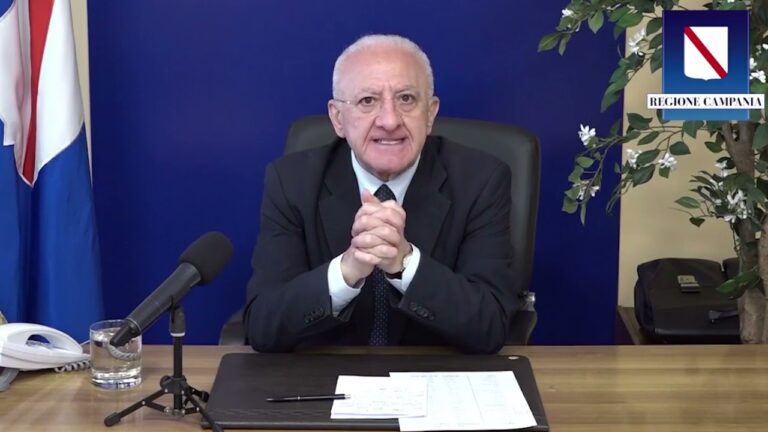 DA DOMANI ISCHIA SARA’ COVID-FREE, L’ANNUNCIO IN DIRETTA FACEBOOK DEL PRESIDENTE DE LUCA