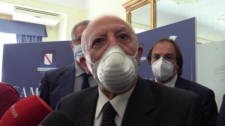 ABBATTIMENTI CASE NECESSITA’, IL MONITO DI DE LUCA: “SANARE ABITAZIONI CHE NON COSTITUISCONO PERICOLO”