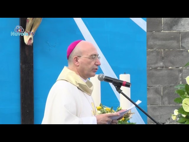 IL SINDACO DI ISCHIA ENZO FERRANDINO FIDUCIOSO PER UNA PERMANENZA DELLA DIOCESI AD ISCHIA. IL SALUTO DEL VESCOVO PIETRO: “PORTO ISCHIA NEL CUORE”