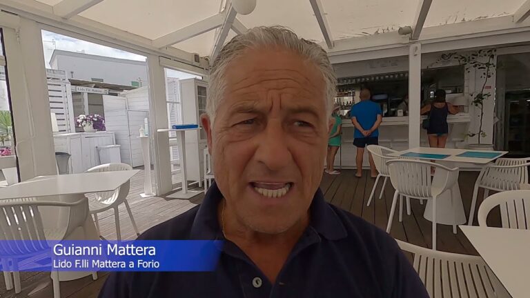 STENTA A DECOLLARE LA STAGIONE DEI BALNEARI, IL PIENONE C’E’ SOLO NEI FINE SETTIMANA, GIANNI MATTERA: “AL MOMENTO STAGIONE SOTTO TONO RISPETTO ALLO SCORSO ANNO”