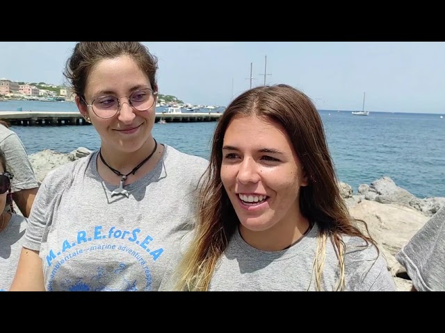 GIOVANI SPAGNOLI E PORTOGHESI  PER MESI AD ISCHIA TRA STUDIO E ATTIVISMO PER LA TUTELA DEL MARE DI ISCHIA GRAZIE AL PROGETTO M.A.R.E. FOR S.E.A.: “VORREMMO RESTARE QUI PER SEMPRE”
