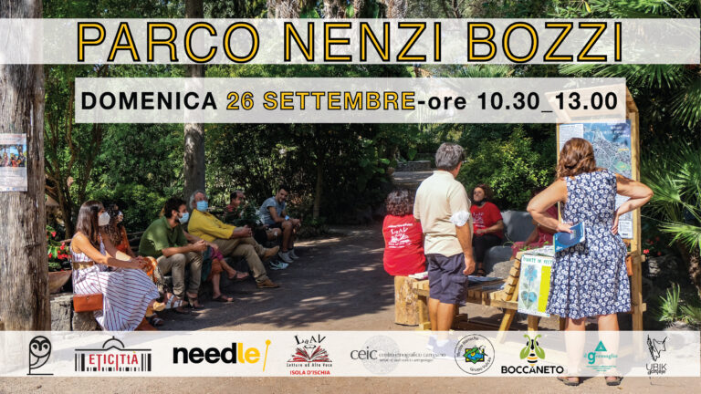 DOMENICA LA TERZA DOMENICA ECOLOGICA: ISCHIA SI GODE IL CENTRO CITTADINO SENZA AUTO E LA RIQUALIFICAZIONE DELLA PINETA NENZI BOZZI