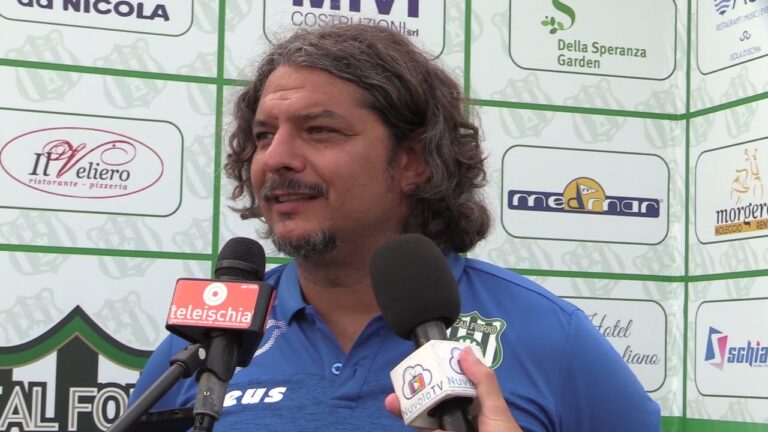 REAL FORIO – ISCHIA (1-1) LE PAROLE DI MISTER FLAVIO LEO