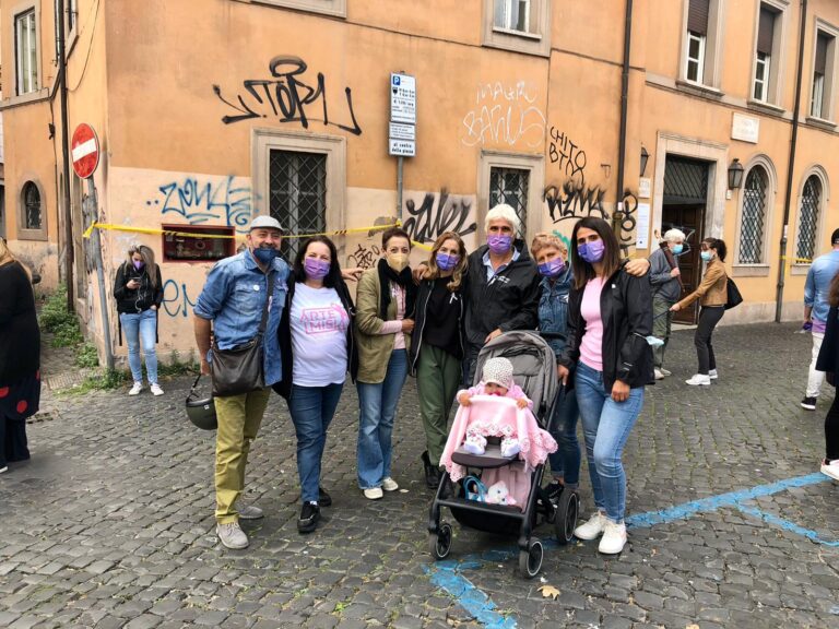 OTTIME SPERANZE DAL SIT-IN DI ROMA CON “ARTEMISIA” E “MOVIMENTO LILLA”