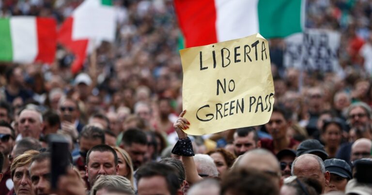 NO GREEN PASS ISCHIA. VENERDI’ LA MANIFESTAZIONE IN PIAZZA ANTICA REGGIA