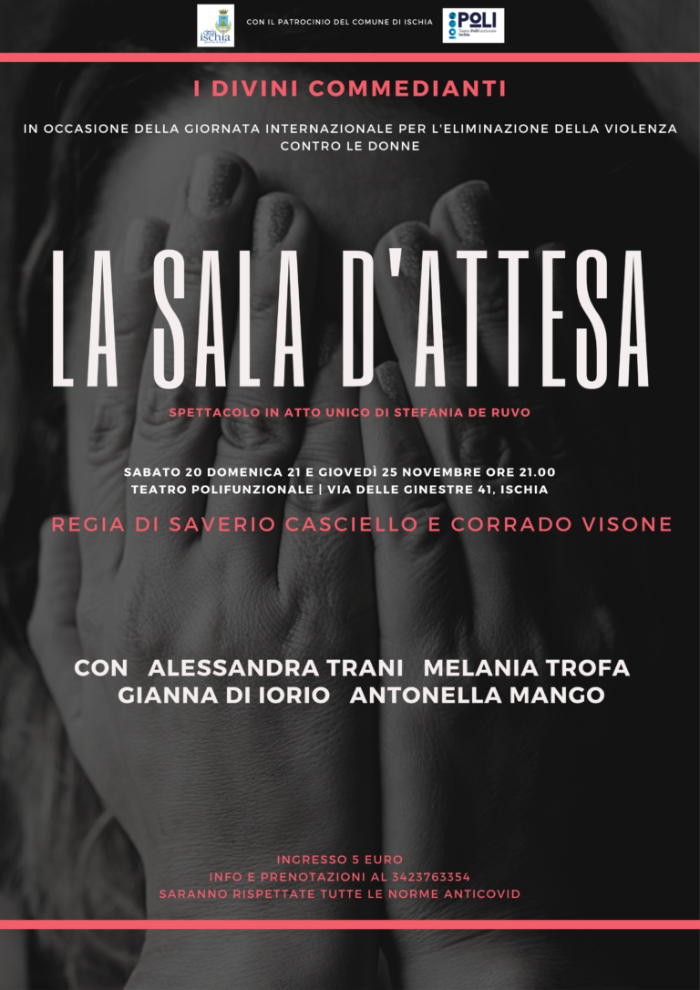 DA DOMANI AL POLI UNO SPETTACOLO CONTRO LA VIOLENZA SULLE DONNE