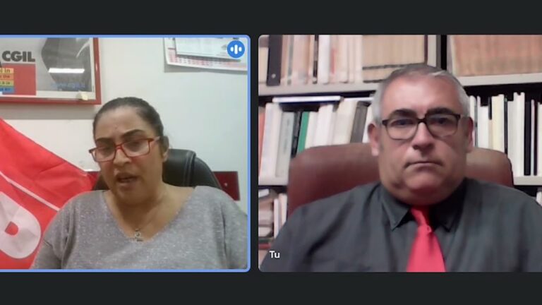 LUNEDI’ SCIOPERO GENERALE DEI LAVORATORI DELLA NETTEZZA URBANA INDETTO DA CIGL, CISL, UIL E FIADEL: A NUVOLA TV MARIA MANOCCHIO, RESPONSABILE REGIONALE DELLA CGIL, SPIEGA LE RAGIONI DELLO SCIOPERO