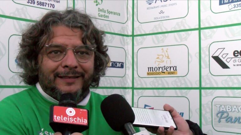 MISTER FLAVIO LEO (REAL FORIO): “COMPLIMENTI ALL’ISCHIA PER INTENSITA’, NOI NON SIAMO SCESI IN CAMPO”