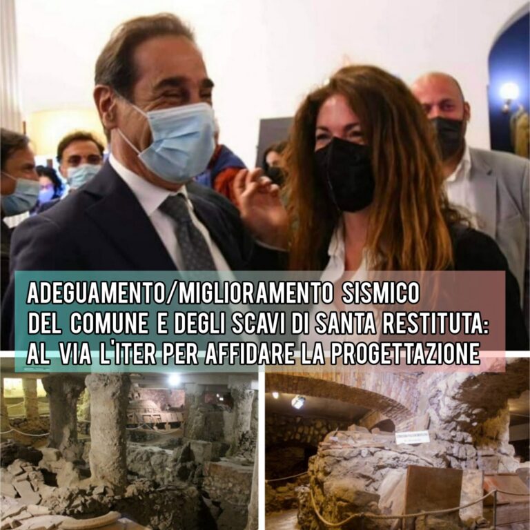 LACCO AMENO – ADEGUAMENTO/MIGLIORAMENTO SISMICO DEL COMUNE E DEGLI SCAVI DI SANTA RESTITUTA: AL VIA L’ITER PER AFFIDARE LA PROGETTAZIONE