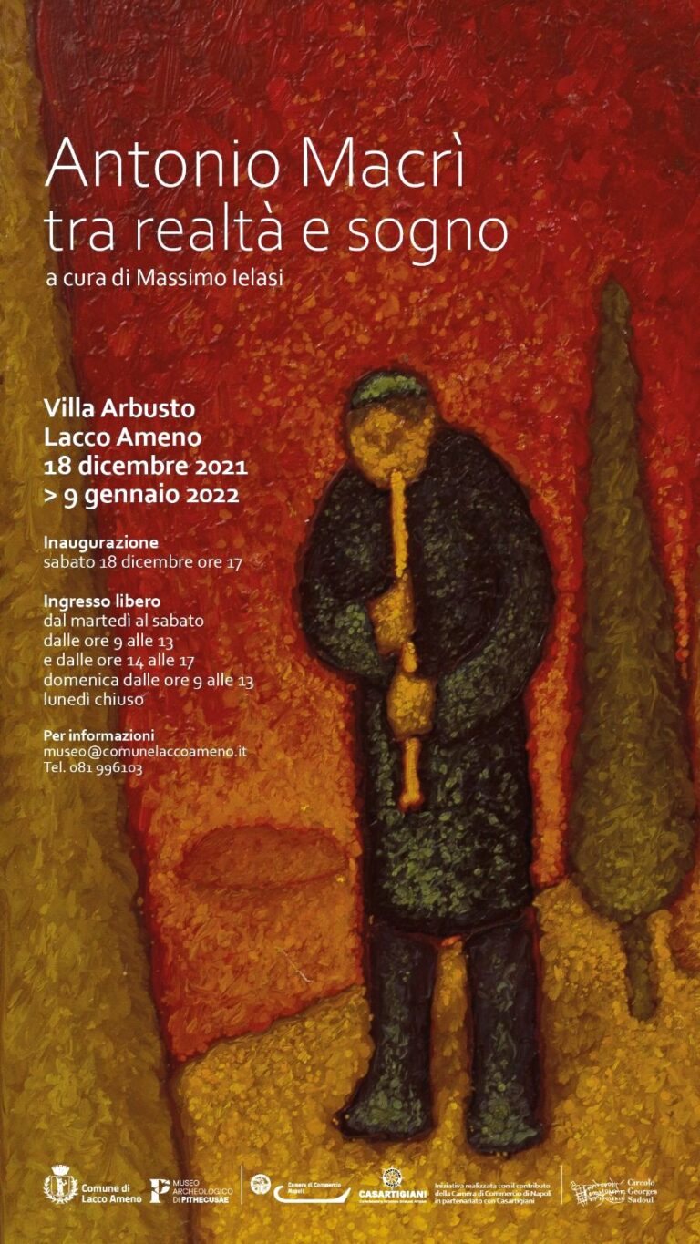 A VILLA ARBUSTO APRE LA MOSTRA “ANTONIO MACRI’ TRA REALTA’ E SOGNO”