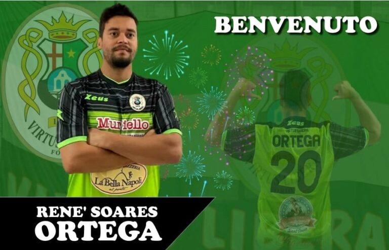 CALCIO A 5 – SUPER COLPO VIRTUS LIBERA:  PRESENTATO A FORIO IL BRASILIANO RENE SOARES ORTEGA