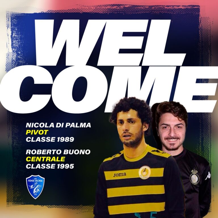 DOPPIO COLPO INVERNALE PER LA FENIX: DALLA TERRAFERMA ARRIVA NICOLA DI PALMA, FIRMA ANCHE L’ISCHITANO ROBERTO BUONO