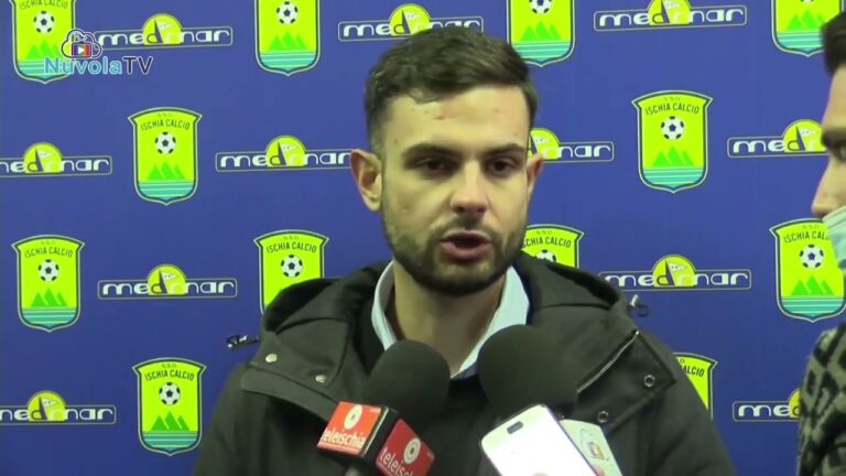 IL DIRETTORE SPORTIVO MARIO LUBRANO PROMUOVE IL 2021 DELL’ISCHIA