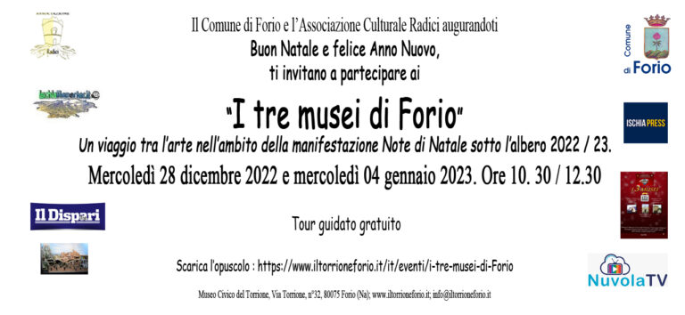 “I TRE MUSEI DI FORIO” IN VIAGGIO TRA L’ARTE A FORIO