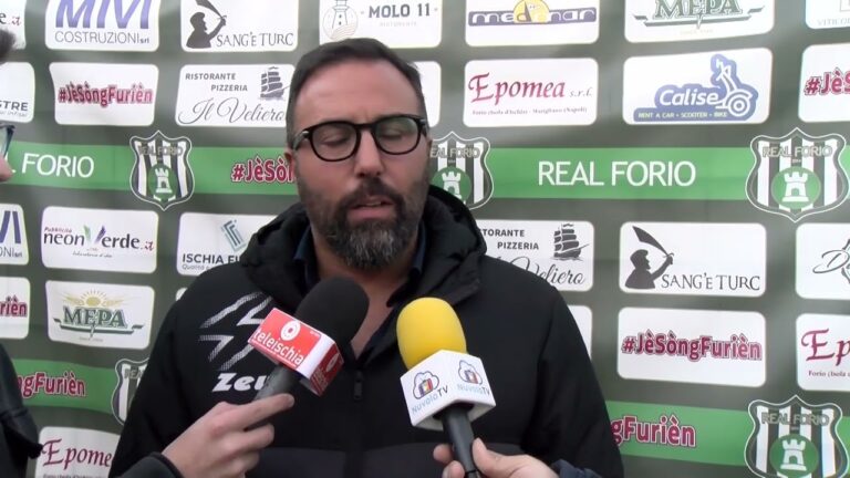DUE VITTORIE CONSECUTIVE PER IL REAL FORIO, LA SODDISFAZIONE DEL PRESIDENTE AMATO: “FINALMENTE TROVIAMO CONTINUITA’