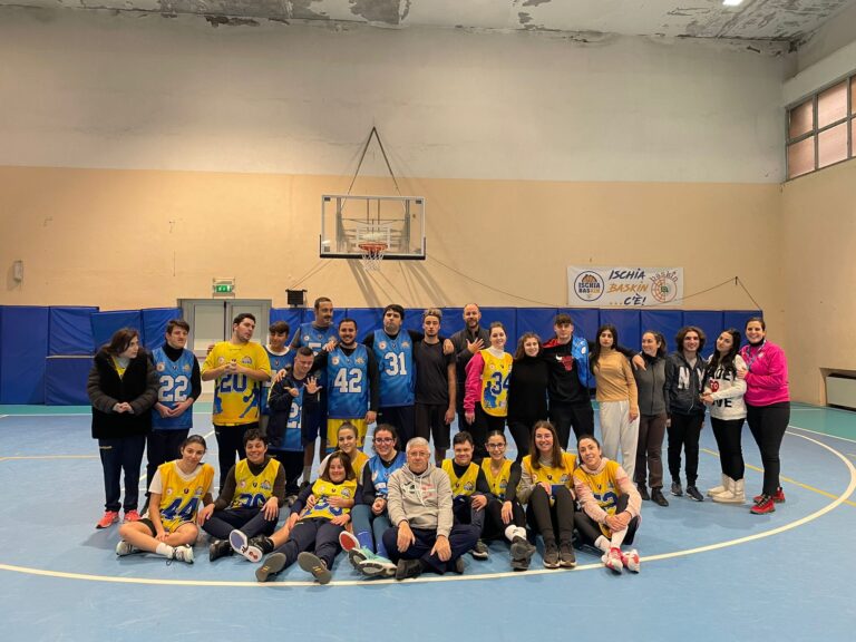 SABATO RITORNA IN CAMPO L’ISCHIA BASKIN