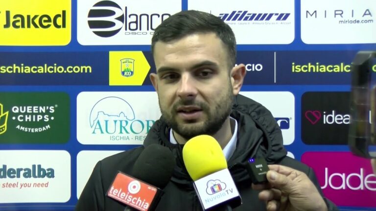GRANDE VITTORIA PER L’ISCHIA CALCIO, IL DS MARIO LUBRANO: “FELICI PER QUESTO RISULTATO, GRAZIE AL MERCATO DI DICEMBRE ABBIAMO RIPARATO GLI ERRORI FATTI AD INIZIO CAMPIONATO”