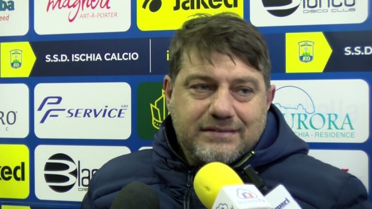  L’ISCHIA BATTE IL SAVOIA 3 – 0. MISTER BUONOCORE: “BENE LA VITTORIA, MA LA PARTITA NON MI E’ PIACIUTA”