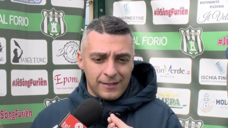  IL REAL FORIO BATTUTO 3-2 DALL’ACERRANA. MISTER IERVOLINO NEL POST PARTITA: “OCCORRE PIU’ ATTENZIONE IN CAMPO”