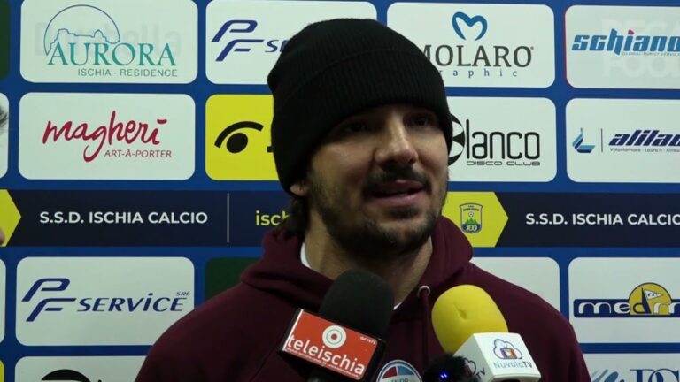 FELICE REA RITORNA AL MAZZELLA CON IL POMIGLIANO: “SPERO CHE L’ISCHIA VINCA IL CAMPIONATO, FELICE DI ESSERE RITORNATO QUI”