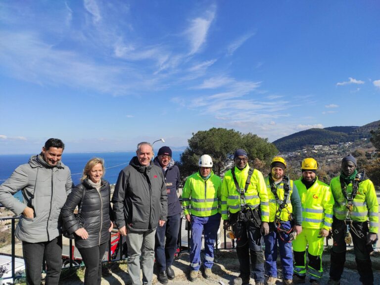 CASAMICCIOLA, PARTITA OGGI L’ATTIVITA’ DI MESSA IN SICUREZZA DEL VERSANTE CASAMICCIOLESE DEL MONTE EPOMEO