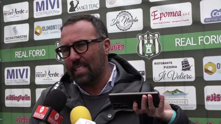 AMAREZZA IN CASA REAL FORIO, IL PRESIDENTE AMATO: “ENNESIMA BUONA PRESTAZIONE, MA ANCHE STAVOLTA RACCOGLIAMO ZERO PUNTI”