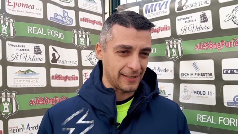 IL REAL FORIO PRONTO ALLA TRASFERTA CONTRO IL S. ANTONIO ABATE, MISTER IERVOLINO: “DOBBIAMO CONTINUARE A CREDERCI, IL PASSATO DEVE MOTIVARE I RAGAZZI”