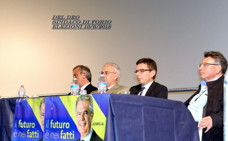 ALLE PROSSIME ELEZIONI DI FORIO NON CI SARANNO MICHELE REGINE E GIANNI MATARESE