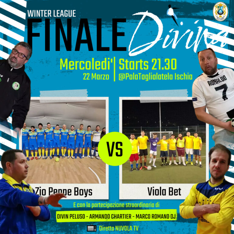 WINTER LEAGUE DIVINA, MERCOLEDI’ LA FINALE RICCA DI SORPRESE