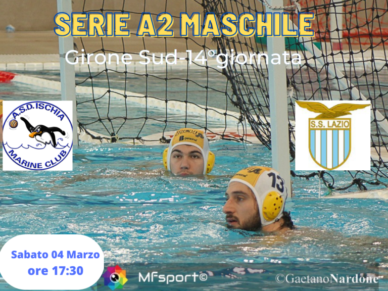 ALLA SCANDONE ARRIVA LA LAZIO: L’ISCHIA MARINE CLUB CERCA TRE PUNTI PESANTI PER LA SALVEZZA