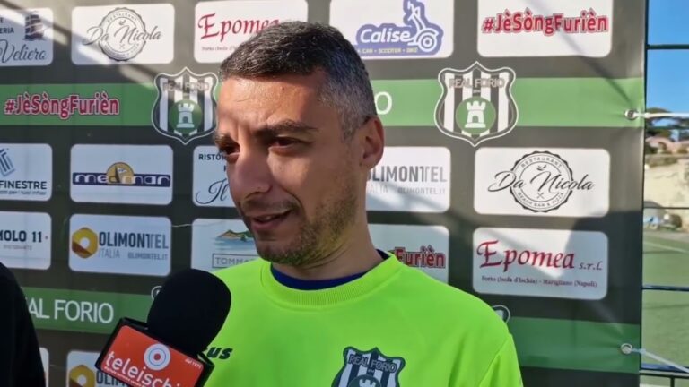 IL REAL FORIO SI PREPARA ALLA SFIDA CASALINGA CON IL MASSA LUBRENSE, MISTER IERVOLINO: “SIAMO PRONTI A TUTTO, IL NOSTRO OBIETTIVO È FARE BOTTINO PIENO”