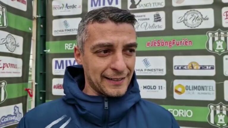 CALCIO – REAL FORIO, MISTER IERVOLINO PRESENTA IL DERBY CON L’ISCHIA: “LE ASSENZE NON POSSONO ESSERE UN ALIBI, L’ISCHIA E’ UNA SQUADRA SUPER E CI SARA’ DA SOFFRIRE”