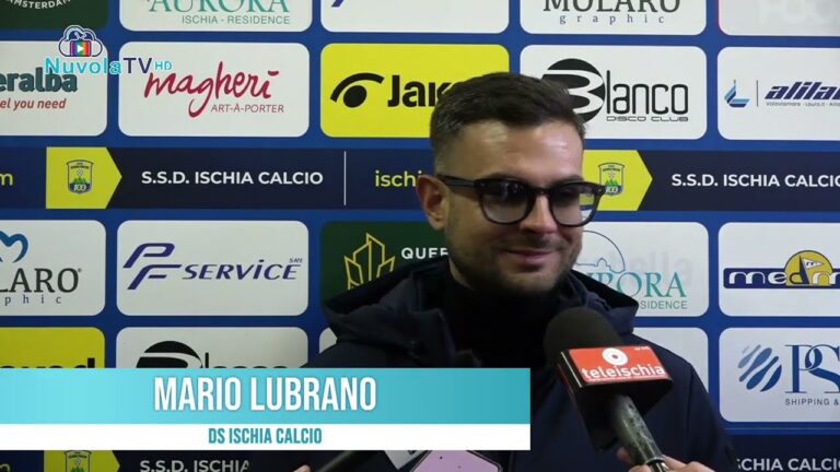 LA CAPOLISTA ISCHIA BATTE IL REAL FORIO, IL DS LUBRANO: “NON C’E’ STATA PARTITA, DOBBIAMO CAVALCARE QUESTA ONDA PER RAGGIUNGERE IL NOSTRO OBIETTIVO”