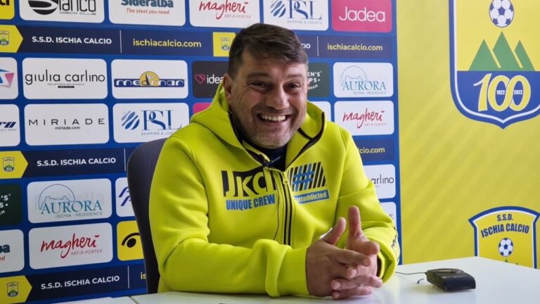 L’ISCHIA SI PREPARA AL MATCH CON IL POMPEI, MISTER BUONOCORE: “SARA’ UNA PARTITA APERTA CONTRO UNA SQUADRA CHE VUOLE VINCERE”