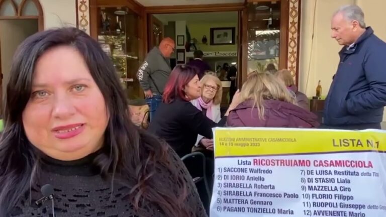 CASAMICCIOLA: IL CANDIDATO SINDACO CATERINA IACONO PRESENTA LA SUA SQUADRA