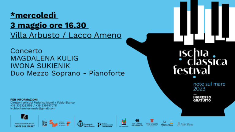 VILLA ARBUSTO, CONCERTO DUO KULIG – SUKIENIKPER “ISCHIA CLASSICA FESTIVAL”