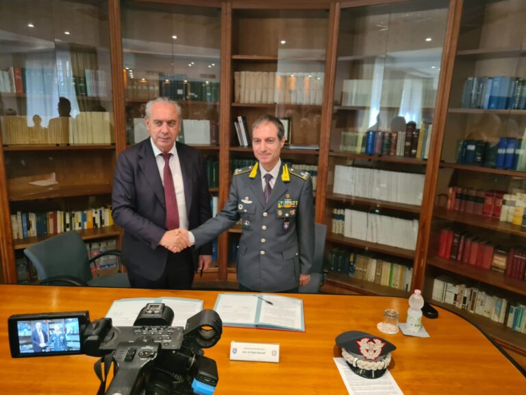 CASAMICCIOLA, FIRMATO PROTOCOLLO D’INTESA TRA LA GUARDIA DI FINANZA E LA STRUTTURA COMMISSARIALE