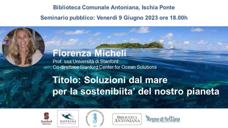 SOLUZIONI DAL MARE PER LA SOSTENIBILITÀ DEL NOSTRO PIANETA 