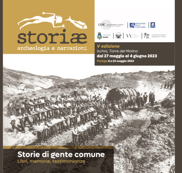 STORIÆ ARCHEOLOGIA E NARRAZIONI: QUATTRO GLI APPUNTAMENTI PER IL 2 GIUGNO