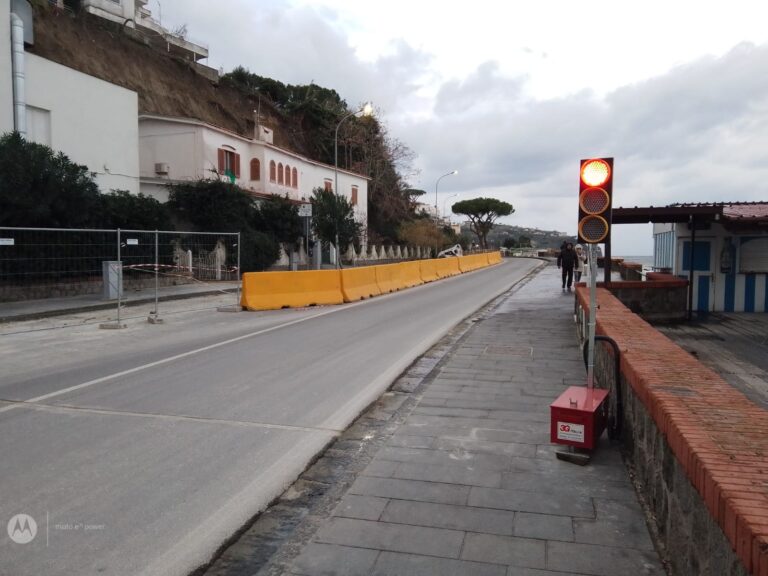 CASAMICCIOLA, SVOLTA PER LA MESSA IN SICUREZZA DELLA CASA CANTONIERA