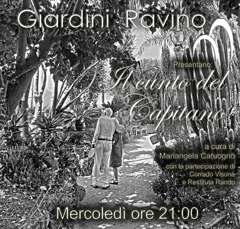 FORIO: IL CUNTO DEL CAPITANO AI GIARDINI RAVINO
