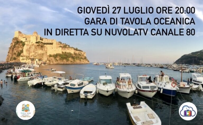 ASPETTANDO SANT’ANNA: GIOVEDI’ 27 LUGLIO “LIVE IN” DA ISCHIA PONTE