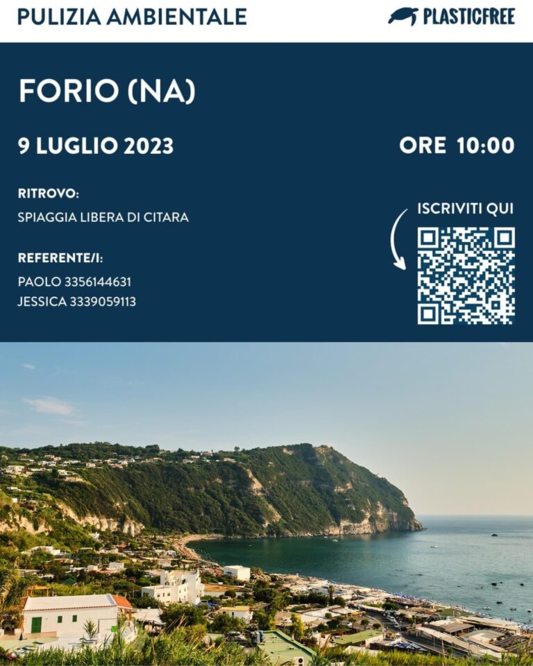 DOMENICA 9 LUGLIO PLASTICFREE A CITARA