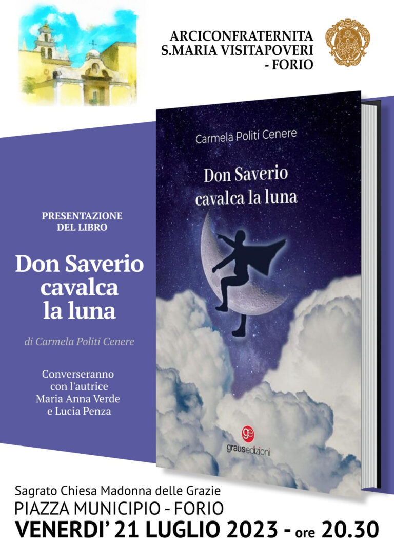 FORIO, PRESENTAZIONE DEL LIBRO “DON SAVERIO CAVALCA LA LUNA”